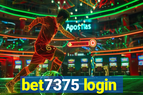 bet7375 login